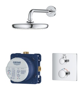 Grohe Grohtherm zestaw podtynkowy prysznicowy z termostatem chrom 34728000