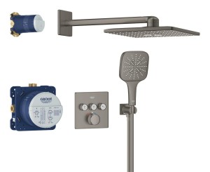 Grohe Grohtherm SmartControl zestaw prysznicowy Rainshower 310 Cube 34864AL0