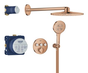 Grohe Podtynkowy zestaw prysznicowy z deszczownicą Rainshower SmartActive 310 34863DA0