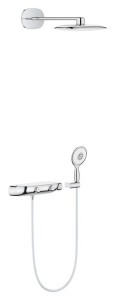 Grohe Rainshower zestaw prysznicowy z termostatem 360 moon white 26446LS0