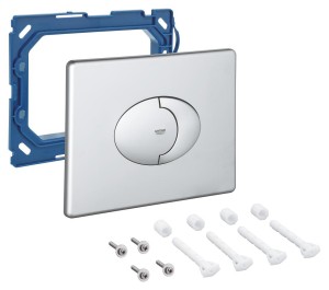 Grohe Skate Air Przycisk 2-pojemnościowy poziomy chrom mat 42305P00