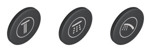 Grohe Zestaw nakładek na przyciski SmartControl 14079XH0