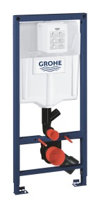 Grohe Rapid SL Stelaż do WC ściennego + spłuczka + rura 39002000