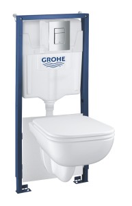 Grohe Solido Stelaż podtynkowy WC 5 w 1, wysokość 1,13 m 39817000