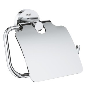 Grohe Essentials Uchwyt na papier z pokrywą, chrom 40367001