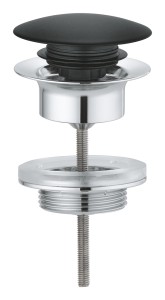 Grohe korek umywalkowy zestaw odpłwowy set velvet black 65807KS0