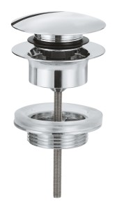 Grohe Zest. odpływowy z korkiem push-open chrom 65807000