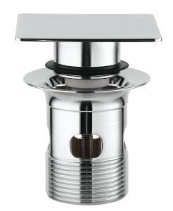 Grohe Korek do umywalek z otworem przelewowym chrom 40565000