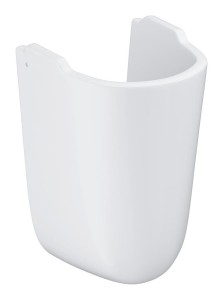 Grohe Bau Ceramic Półpostument do umywalki biały 39426000