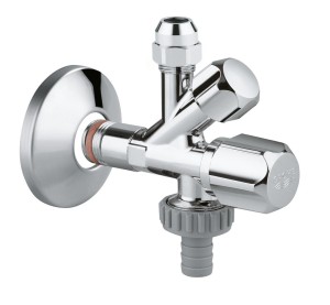 Grohe WAS Zawór kątowy, kombinowany DN 15 chrom 22036000
