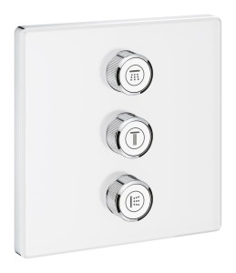 Grohe Grohtherm SmartControl Potrójny zawór odcinający Moon White 29158LS0