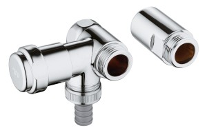 Grohe WAS zawór przyłączeniowy DN 20 chrom 41040000