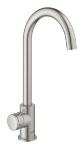 Grohe Red Mono zawór sztorcowy M wrząca woda brushed hard graphite 30085DC1
