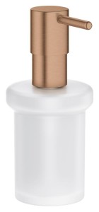 Grohe Essentials Cube dozownik /bez uchwytu/ brushed warm sunset 40394DL1
