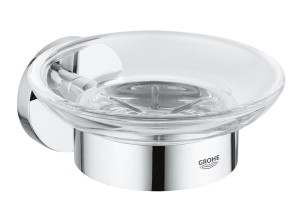 Grohe Essentials mydelniczka z uchwytem chrom 40444001