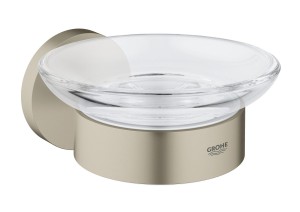 Grohe Essentials mydelniczka z uchwytem szczotkowany nikiel 40444EN1