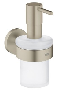 Grohe Essentials dozownik mydła z uchwytem szczotkowany nikiel 40448EN1