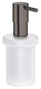 Grohe Essentials Cube dozownik /bez uchwytu/ hard graphite 40394A01