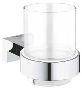 Grohe Essentials Cube szklanka z uchwytem chrom 40755001