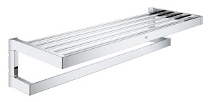 Grohe Selection Cube półka z wieszakiem na ręczniki chrom 40804000