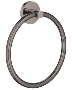 Grohe Essentials Wieszak na ręcznik okrągły hard graphite 40365A01