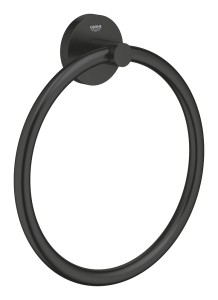 Grohe Start Wieszak/Pierścień na ręcznik, czarny mat 411742430