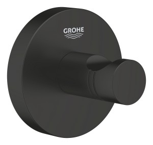Grohe Start Haczyk na płaszcz kąpielowy czarny mat 411732430