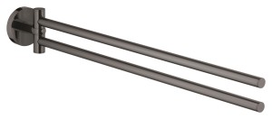 Grohe Essentials Wieszak na ręcznik, L-439 mm, hard graphite 40371A01