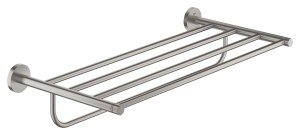 Grohe Essentials półka z wieszakiem na ręczniki steel 40800DC1