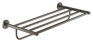 Grohe Essentials półka z wieszakiem na ręczniki hard graphite 40800AL1