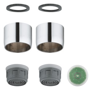 Grohe Zestaw oszczędzający wodę 5.7 l/min. przy 3 bar, chrom 40527000