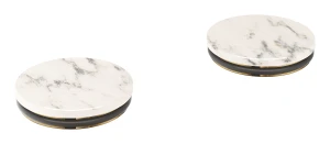 Grohe Atrio Wkładki do pokręteł White Attica Caesarstone 48460000