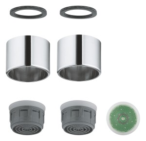 Grohe Zestaw oszczędzający wodę SpeedClean 5.7 l/min, chrom 40528000