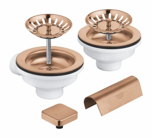 Grohe Zestaw odpływowy do zlewozmywaka dwukomorowego 40999DL0