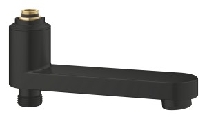 GROHE - obrotowa wylewka z wbudowanym przełącznikiem matt black 134502430