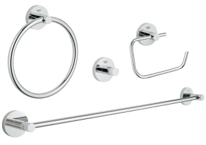 Grohe Essentials Zestaw akcesoriów łazienkowych 4 w 1 40823001