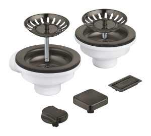 Grohe Zestaw odpływowy do zlewozmywaka dwukomorowego 40998AL0