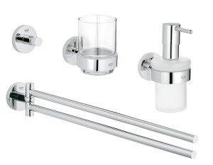 Grohe Essentials zestaw akcesorii 4w1 set chrom 40846001