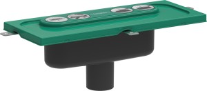 Hansgrohe uBox universal Zestaw podstawowy do odpływu liniowego 1002180