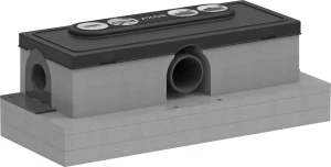 AXOR uBox universal Zestaw podstawowy do odpływu liniowego 1005180