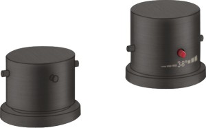 AXOR Starck 2-otworowa bateria termostatyczna na brzeg wanny Zero 10480340