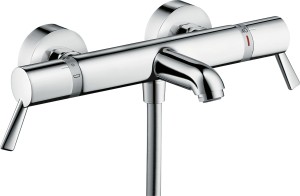 Hansgrohe Ecostat Comfort Bateria wannowa Care z długimi uchwytami 13115000