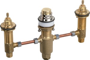 Hansgrohe Zestaw podstawowy do 3-otworowej baterii na brzeg wanny 13233180