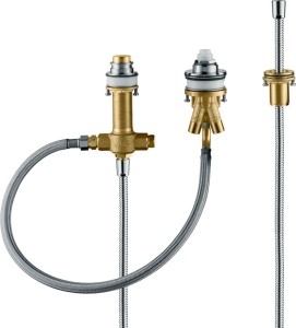 Hansgrohe Zestaw do 3-otworowej jednouchwytowej baterii na brzeg wanny 13439180