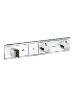 Hansgrohe RainSelect Bateria termostatyczna do 2 odbiorników z uchwytem 15355400