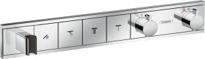 Hansgrohe RainSelect Bateria termostatyczna do 4 odbiorników z uchwytem 15357000