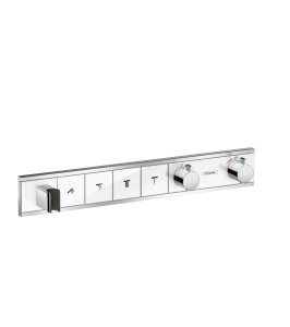 Hansgrohe RainSelect Bateria termostatyczna do 4 odbiorników z uchwytem 15357400
