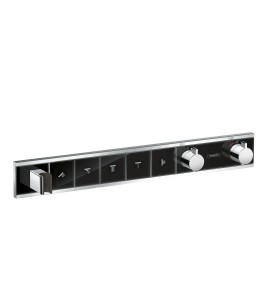 Hansgrohe RainSelect Bateria termostatyczna do 5 odbiorników z uchwytem 15358600