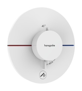 Hansgrohe ShowerSelect Comfort S Bateria termostatyczna podtynkowa, Biały Matowy