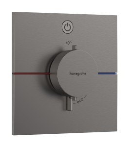 Hansgrohe ShowerSelect Comfort E Bateria termostatyczna, Czarny Chrom Szczotkowany